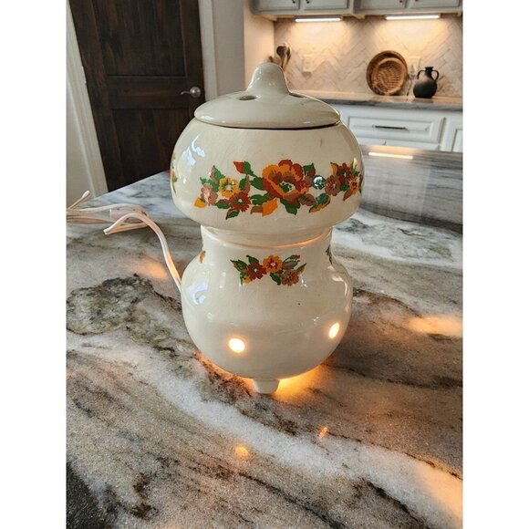 Vintage Robeson Electric "In the Mood" Potpourri Ceremic‎ Wax Melt Jar - Picture 7 of 12